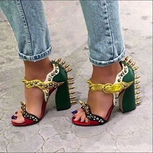 Gucci Milan studded sandals